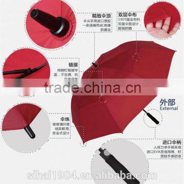 30"*8 panels windproof multi-color golf umbrella