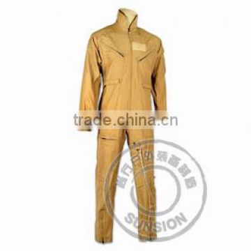 Aramid High quality flight suit coverall adopts UTX brands buckle