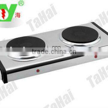 110 Vdouble stainless steel kitchen appliance TH-04E ELECTRIC STOVE