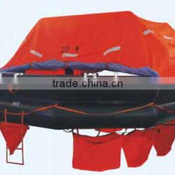 Yacht/ SOLAS approved Life saving/A Type Throw Over Board Inflatable Liferafts For Sale