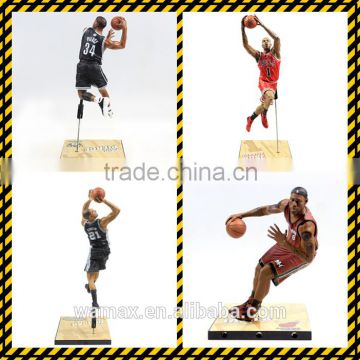 1:6 NBA players action figurines, NBA all stars figurines basketball athletes