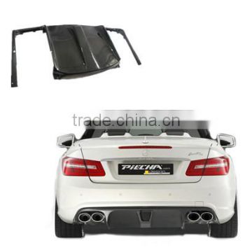 high quality Carbon fiber rear lip spoiler and diffuser spoiler for Benz E-Class W207 amg style