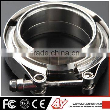 Mild steel 4.0'' V BAND CLAMP "Male/Female" FLANGE