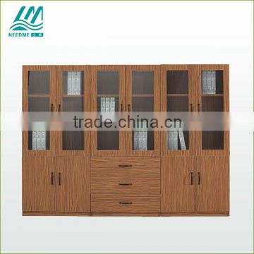 High quality Melamine wood office storage cabinet/bookcase furniture