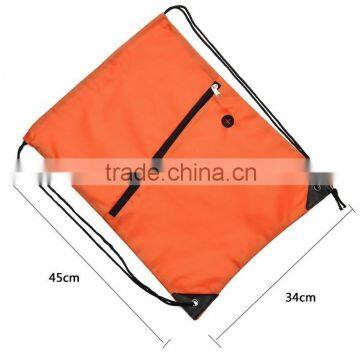 Waterproof New Hiking Sport Gym Swim Nylon Drawstring Backpack photo-2