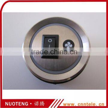 AK-22 elevator fan button