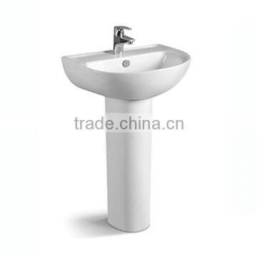 Pedestal Ceramic Bathroom Wash Basin