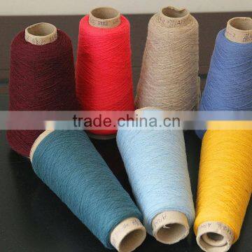 Wool Cashmere Blend Yarn 10% Cashmere 90% Wool Top Woolen Yarn photo-2