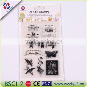 New design hot selling craft clear stamp