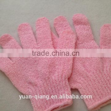 newest wholesale skin care exfoliating body cleaning bath glove