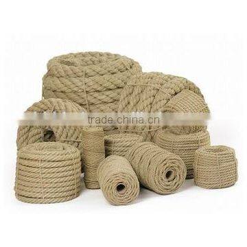 good quality low price 3 strand jute rope with different sizes,jute rope jute twine