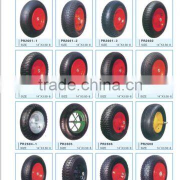 PNEUMATIC WHEEL 14"X3.50-8-2PR photo-4