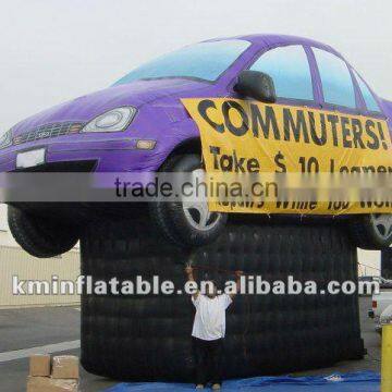 Big inflatable car for advertising