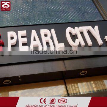 Factory Direct Sale Shop Signboard Frontlit Epoxy Resin Sign Led Light Letter photo-4