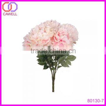 Factory Direct Sale Artificial Flower Silk 5 Head Penoy Flower photo-6