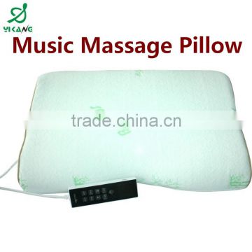 2015 Factory Price Vibrating Hypnosis Music Massage Electric Pillow