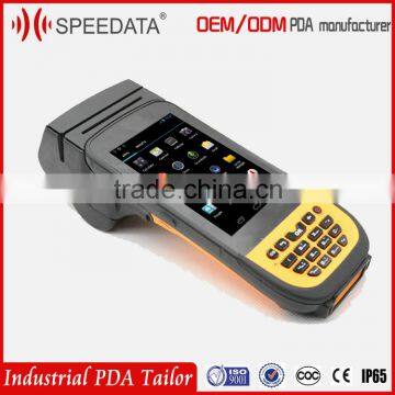 4G LTE Wireless Handheld Portable Printer with Android5.1 Fingerprint Scanner Printer Portable with GPS GSM Bluetooth Wifi GPRS