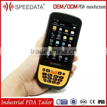 4.5inch touch Screen Android 5.1 1D 2D Barcode Scanner Handheld Fingerprint Scanner with Camera GPS GSM Wifi GPRS 3G 4G