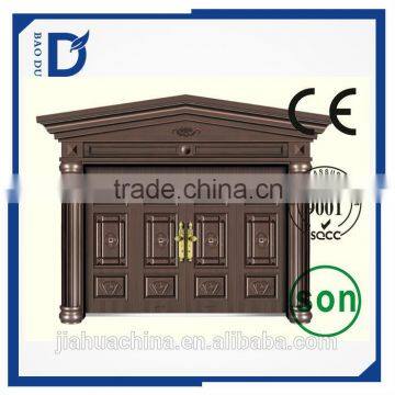 Various Colour Non -standard Exterior Doors Made in Baodu Factory photo-5