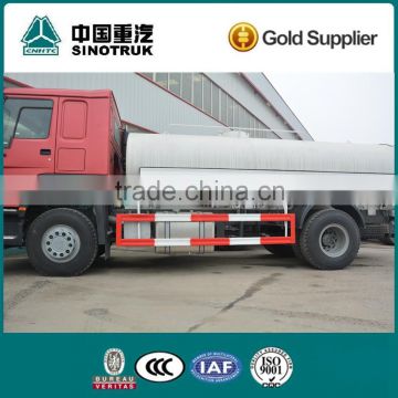 Sinotruk Howo 4x2 water carrier truck 10 cubic meters