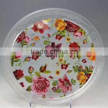 plastic clear plate