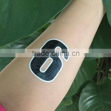 water transfer tattoo triathlon, good quality temorary athletes body tattoo