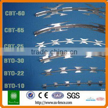 Galvanized Cheap BTO CBT Type Razor Wire Concertina Wire Price photo-2