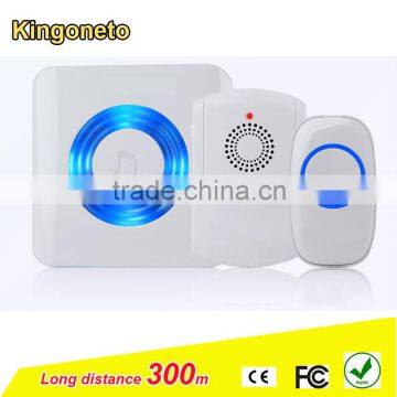 Wireless smart flash and vibrating doorbell LM series for deaf,blind & disabled 300m working distance