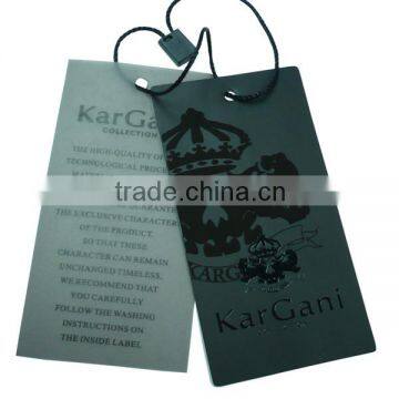 Paper Printed Tag,Embossing Hangtag,Hang Tag Design