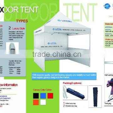 3*3 Aluminum Pop up Floding Tent photo-2