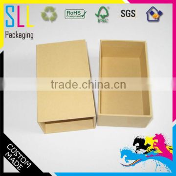 custom brown cardboard kraft packaging