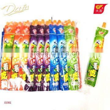 Dafa shaped plastic bag spout pouch jelly juice