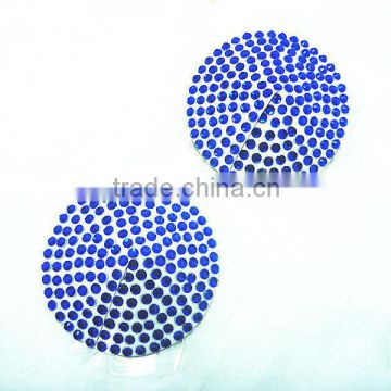 2013 Year Hot-sell silicone Nipple Cover blue star