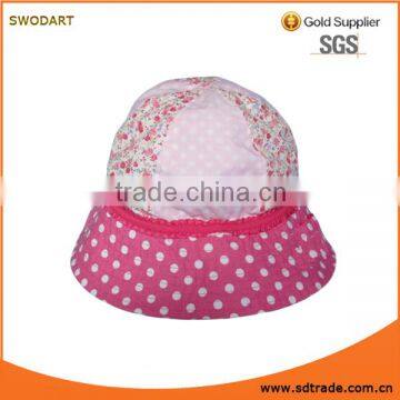 summer hot Latest design pink women breathable bucket hats Fisherman Caps