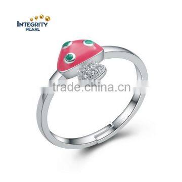 SSD039 Funny Cartoon Shape 925 Sterling Silver Women Ring