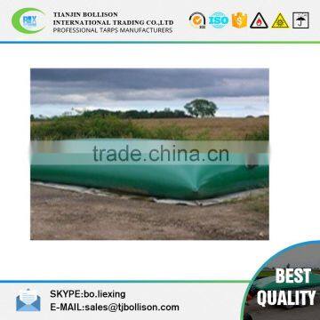 Folded PVC Inflatable Water Storage Tanks / Fuel Tank for Agricultural Irrigation