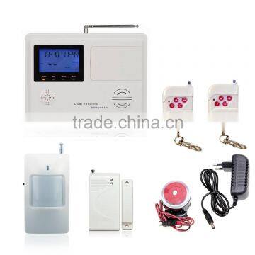 Most Advanced quad band 99 Wireless & 4 Wired Zones alarm with PIR sensor safe wireless home alarm PST-PG994CQ