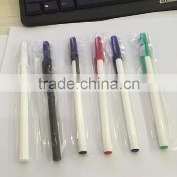 high quality logo printing hotel ball pen