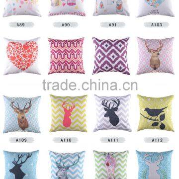 Square Shape and Woven Technics Cushion Polyester Cushion Covers