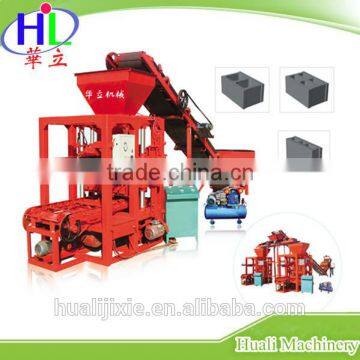 Lowest Cost Cement Block Machine QTJ4-26 Semi Auto Cement Brick Making Machine In India photo-2