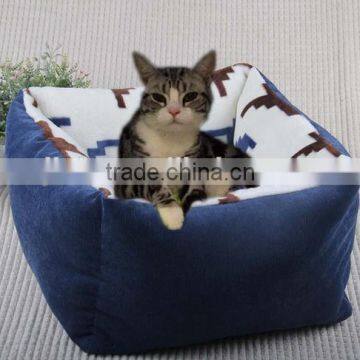 waterproof Soft fleece Small Cotton Soft pet Dog Cat Bed House