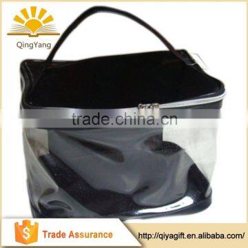 Customized clear transparent cosmetic pvc waterproof bag with pouch