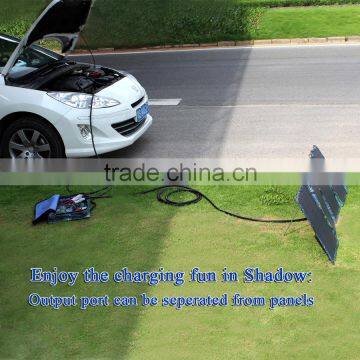 Monocrystalline Silicon Material Portable Folded Solar Cell Panels for Camping Car Battery photo-2