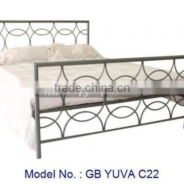 Simple Bedroom Metal Furniture In Stylish, metal bed, double bed designs, single bed made with metal, new bedroom furniture