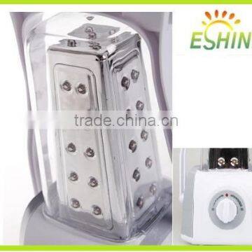 2014 Portable Silver Outdoor Solar Hurricane Lantern With Aluminium Alloy 3W Solar Panel