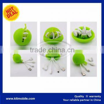 MICRO USB V8 /IPH5 Led /Iph 4 Cables Mutil Usb 3in1 Data Cable photo-2