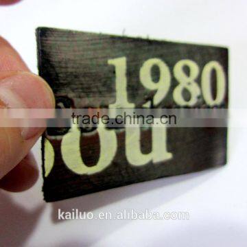 Embossed Logo Leather Label for Jeans photo-5