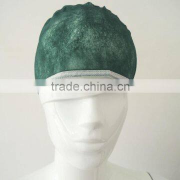 disposable nonwoven medical bouffant mob cap