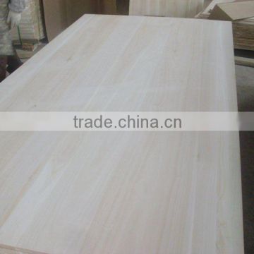 solid paulownia rough sawn wood