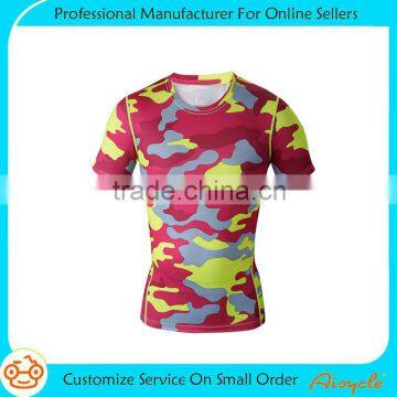 Wholesale custom new style digital printing t shirt for men